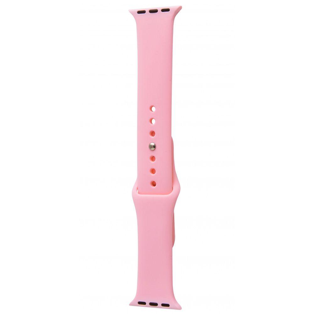 Ремінець Silicone (M/L) для Watch 38/40/41mm/ SE  (Cotton Candy)