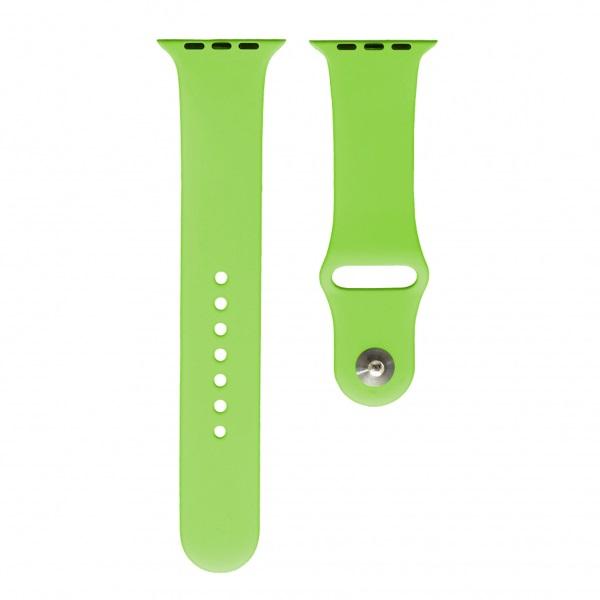 Ремінець Silicone  для Apple Watch 42/44mm (M) Lime green