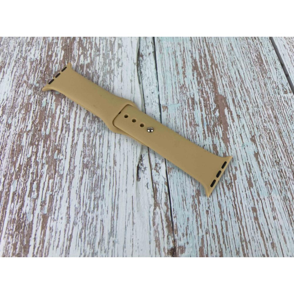 Ремінець Silicone (S) для 42mm/44mm/45mm/Ultra  (Gold)