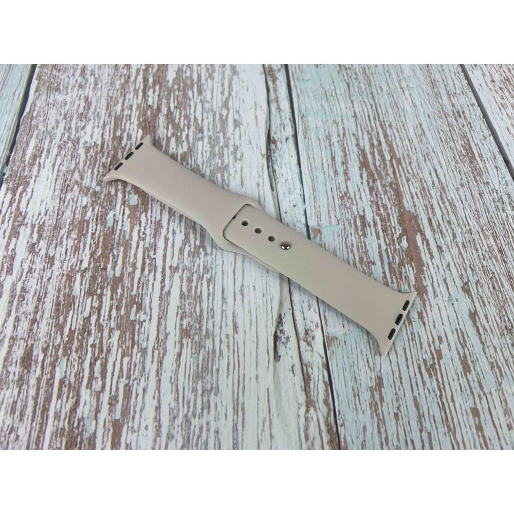 Ремінець Silicone (M/L) для 42mm/44mm/45mm/Ultra (Light  gray)