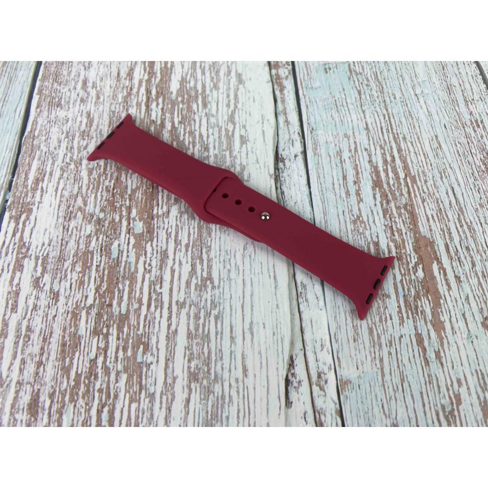 Ремінець 3 in 1 Bracelet для Apple watch 42 mm/44/45/49 mm / Ultra (Marsala)