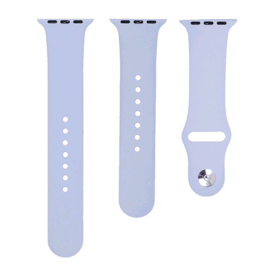 Ремінець 3 in 1 Bracelet для Apple watch 38 mm/40 mm / 41 mm (S / M) Lilac