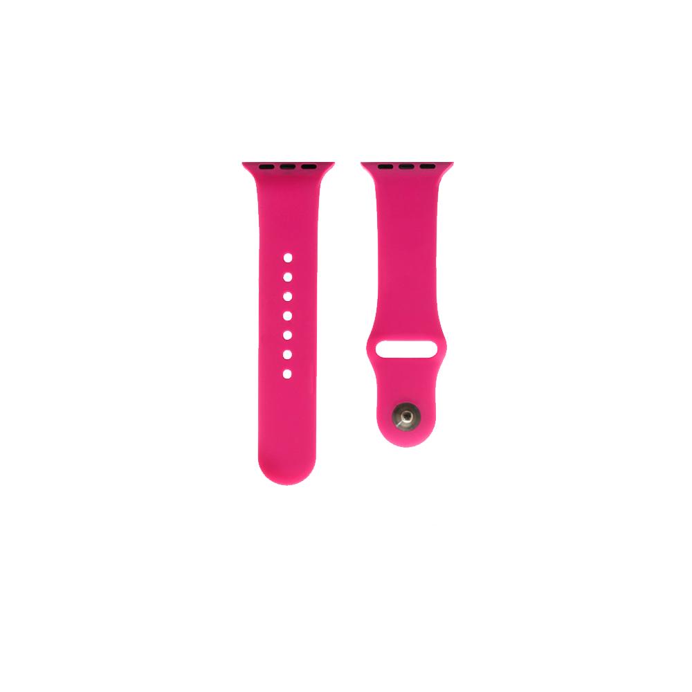 Ремінець Silicone (S)  для Watch 42/44/45mm (Hibiscus Pink)