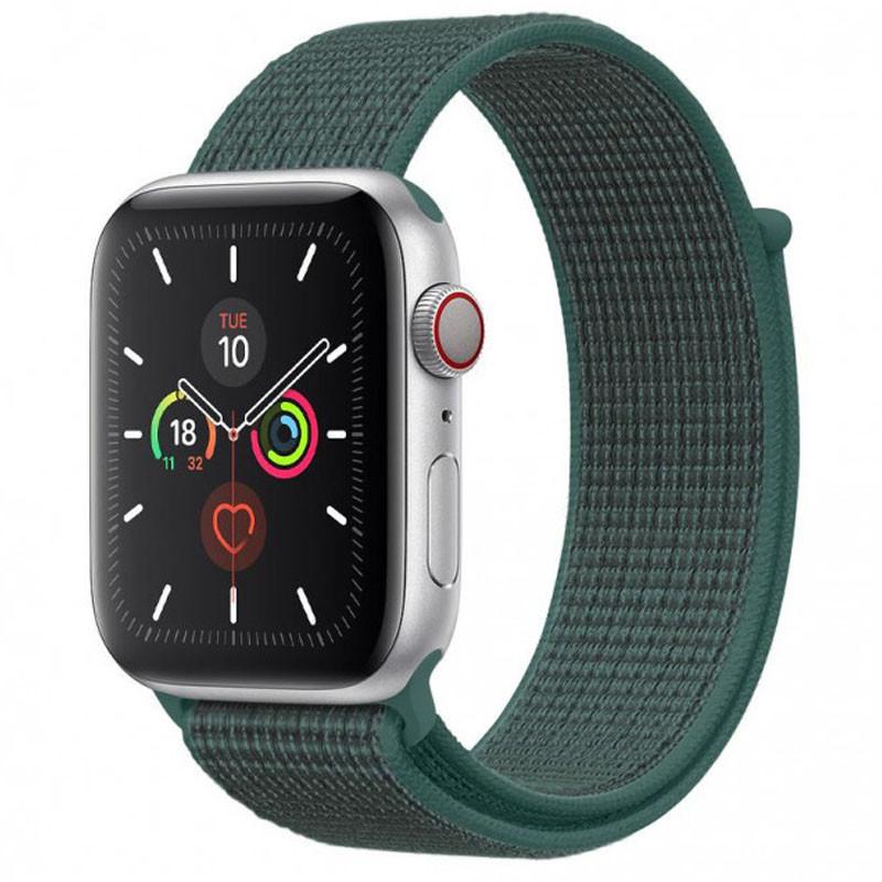 Ремінець Nylon для Apple Watch 38/40/41 mm Pine Green