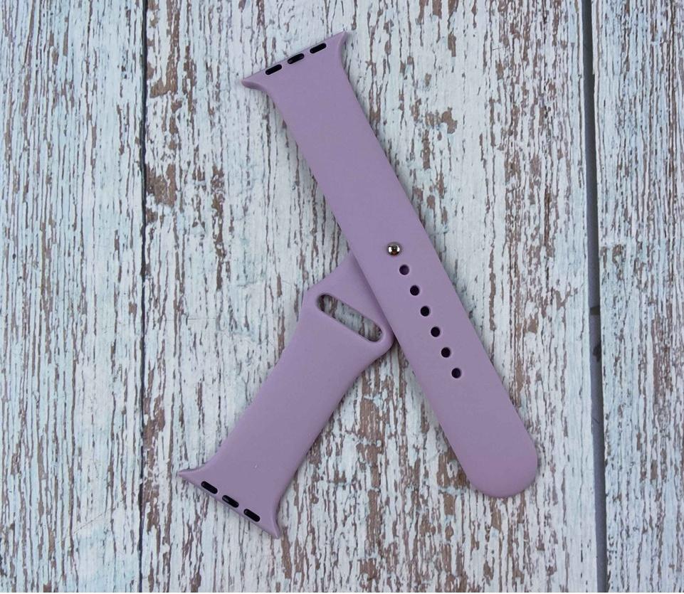 Ремінець Silicone (M/L) для Watch 42/44/45/49 mm  (Lilac pride)