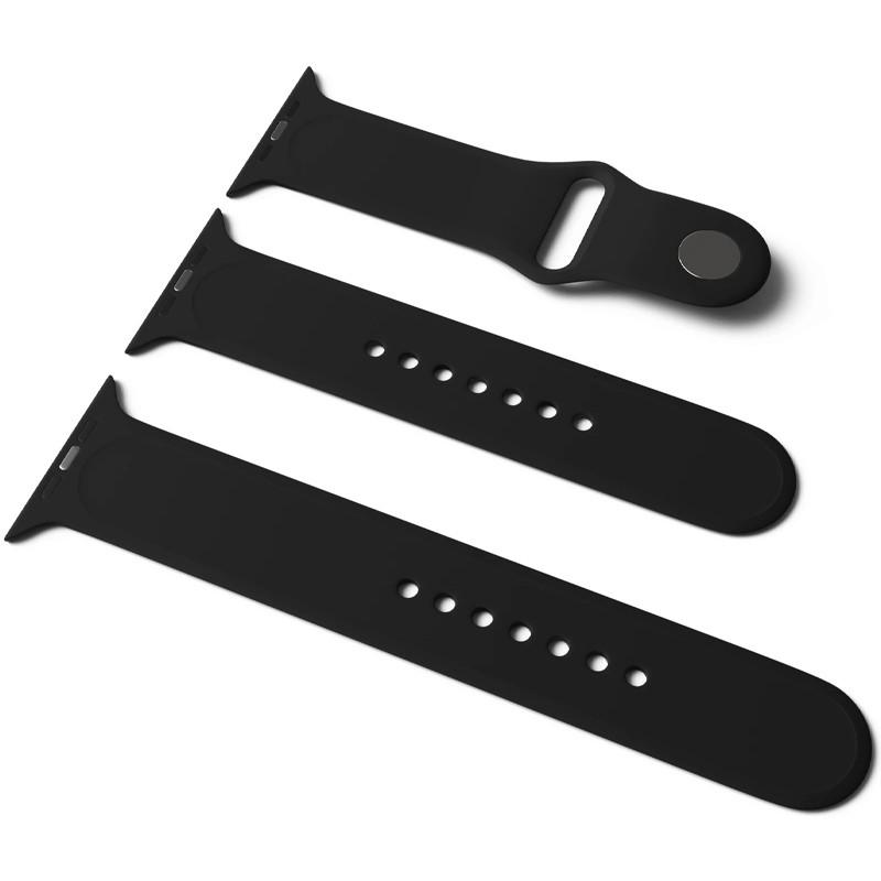 Ремінець 3 in 1 Bracelet для Apple watch 38 mm/40 mm / 41 mm (Black)