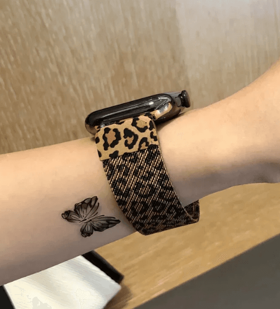 Ремінець Milanese Loop Watch 42/44/45 mm (Leopard)