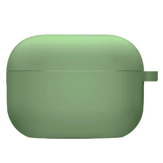 Silicone Case для Airpods 4 з мікрофіброю (Mint)