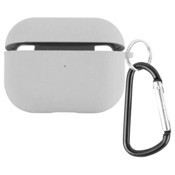 Silicone Case для Airpods 4 з мікрофіброю (Stone)