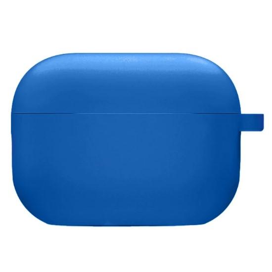 Silicone Case для Airpods 4 з мікрофіброю (Royal blue)