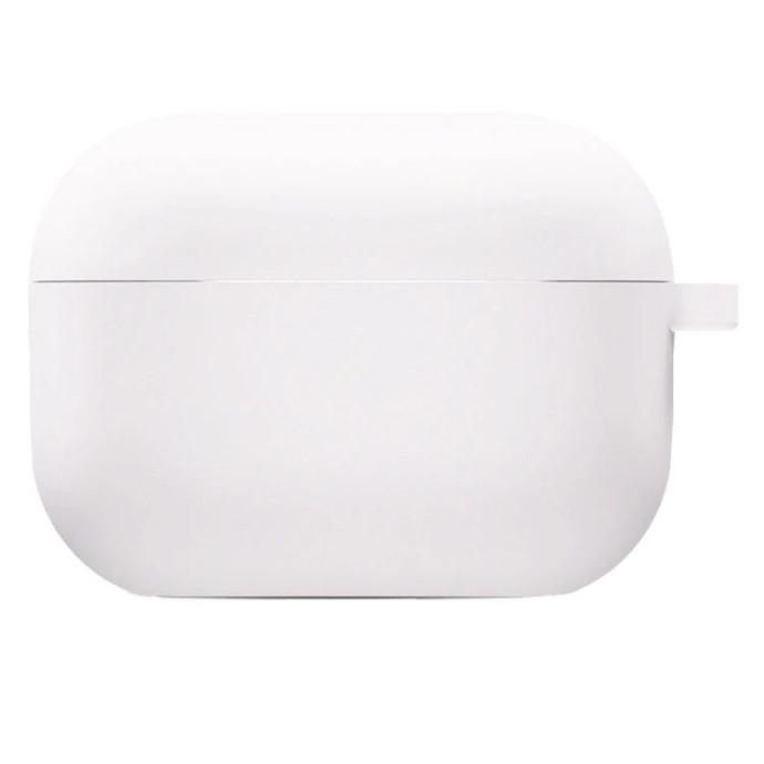 Silicone Case для Airpods 4 з мікрофіброю (White)