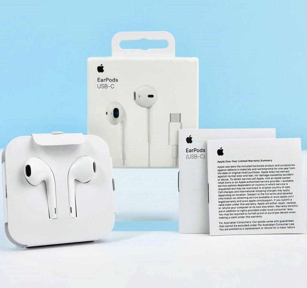 Навушники Apple EarPods Type-C High Copy White