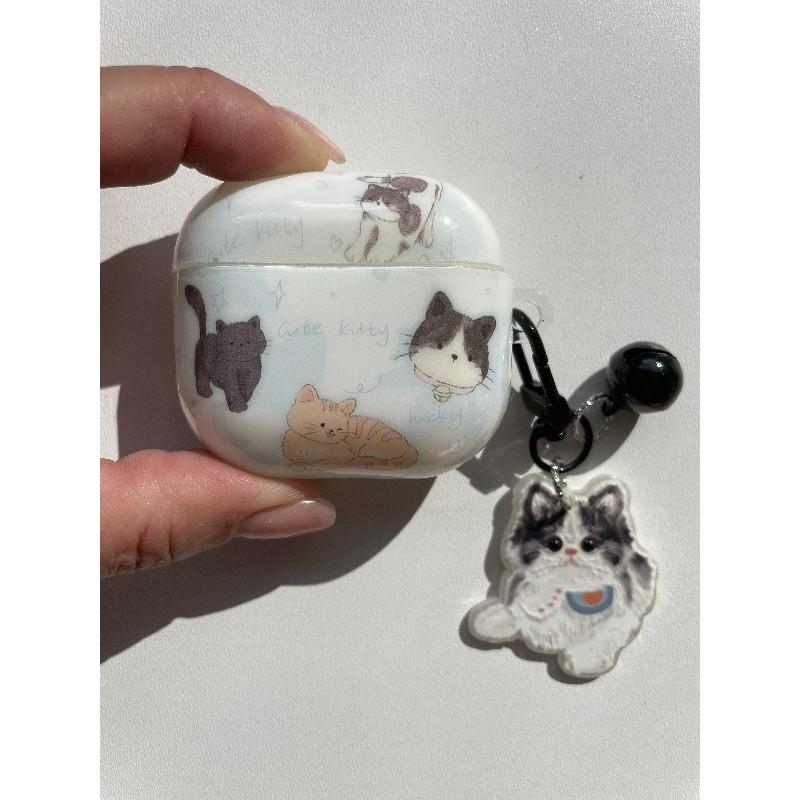 Чохол для Airpods 4 TOYS Cat Blue