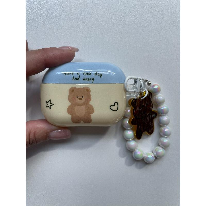 Чохол для Airpods Pro 2 Bear yellow