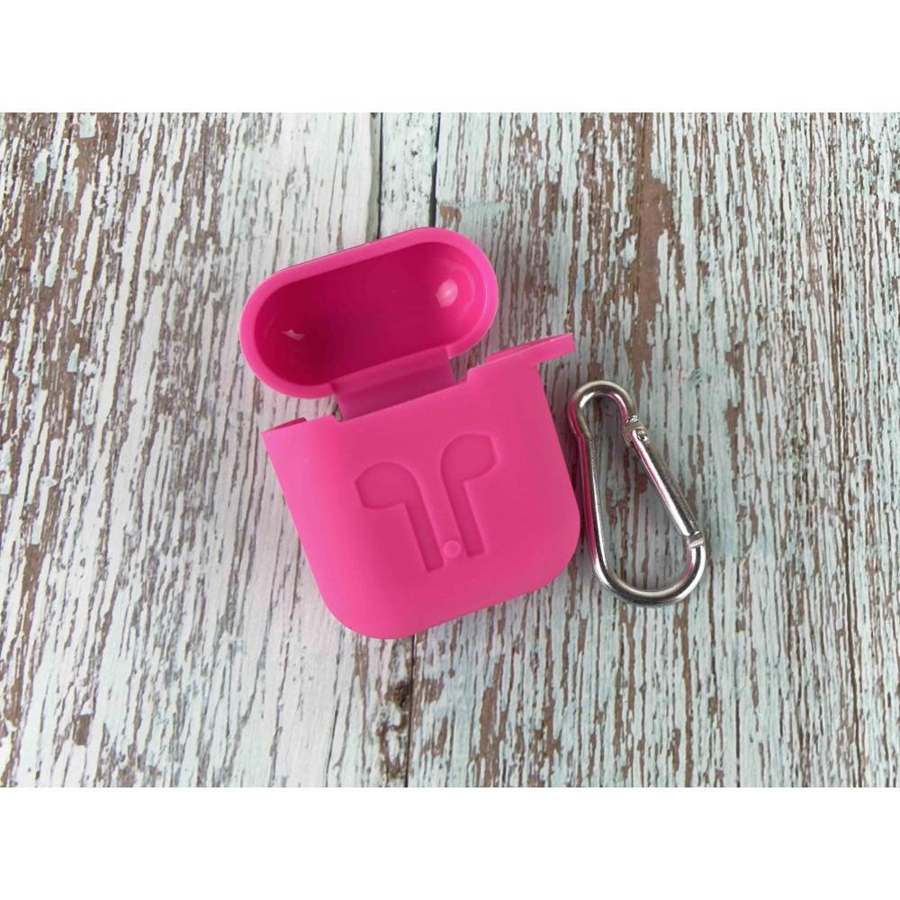 Silicone case для AirPods carbine (Barbie pink)