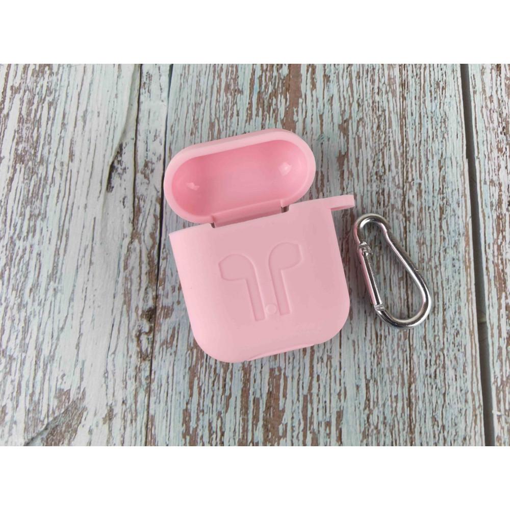 Silicone case для AirPods carbine (Light pink)