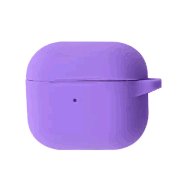 Чохол Silicone для Airpods 3 (Light purple)