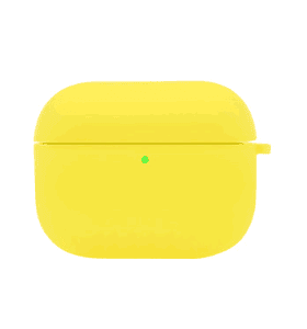 Silicone Case для Airpods 3 з мікрофіброю (Yellow)