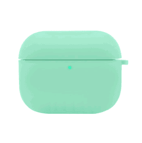 Silicone Case для Airpods 3 з мікрофіброю (Mint)
