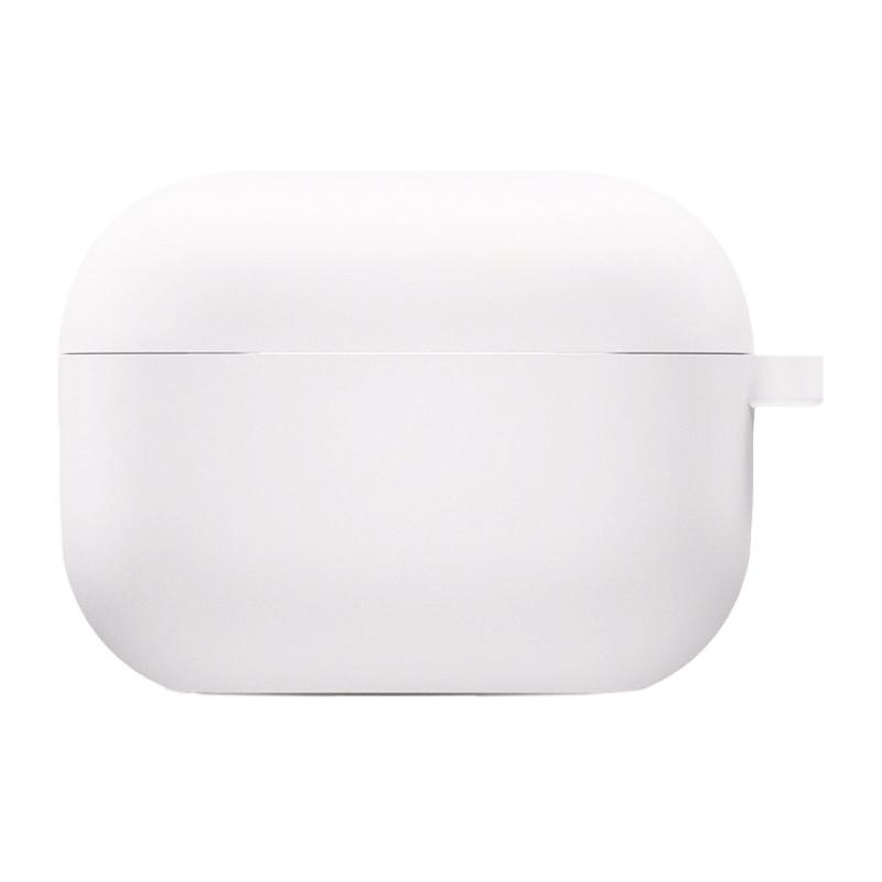 Silicone Case для Airpods Pro 2 з мікрофіброю (White)