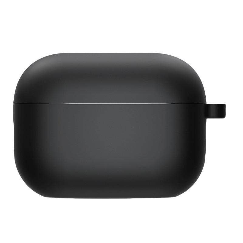 Чохол для Airpods Pro 2 з мікрофіброю чорний