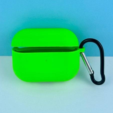 Чохол для Airpods Pro 3 з мікрофіброю (Neon Green)