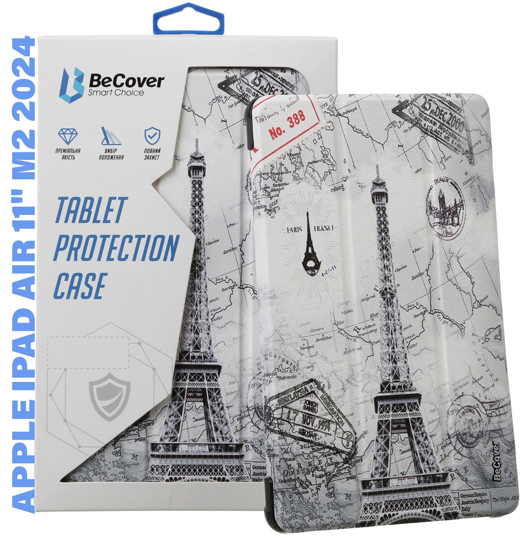 Чохол-книжка BeCover Smart Case для Apple iPad Air 11" M2 2024 Paris