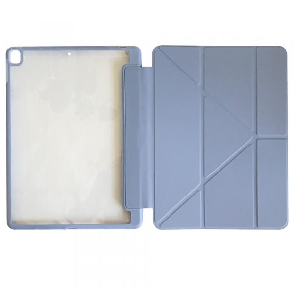 Чохол Smart Case Clear+stylus для iPad 10.2 (2019/2020) / pro 10.5 (2017) / Air 10.5 Lavander Blue