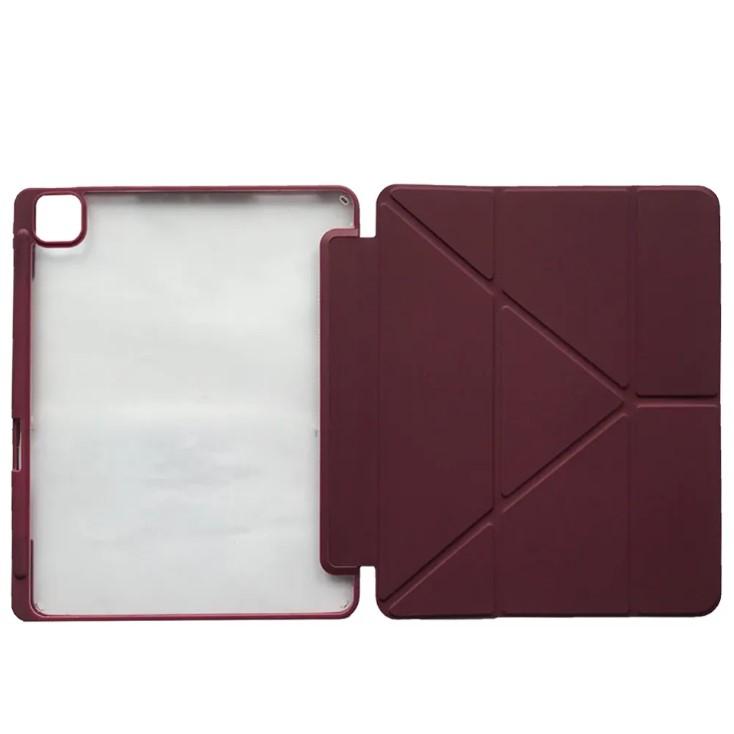 Чохол Smart Case Clear+stylus для iPad Pro 11 (2024) Marsala