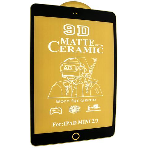 Гнучке скло Ceramic MATT для  iPad Mini 1/2/3 7.9"  матове з чорною рамкою (м`яка упаковка)