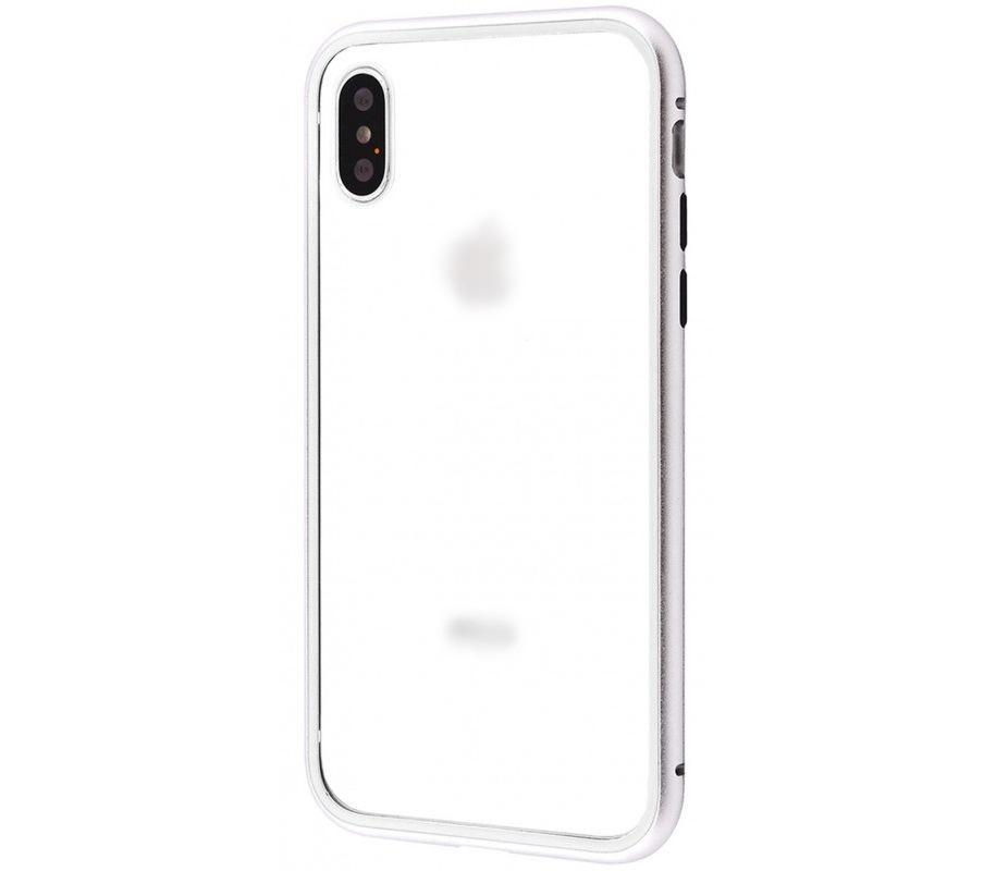 Накладка Magnetic Case- для iPhone XS Max белый