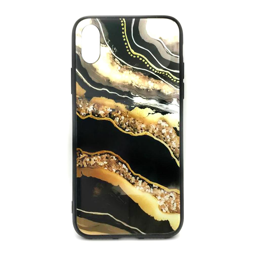 Накладка Marble Glass для IPhone X/Xs (8)