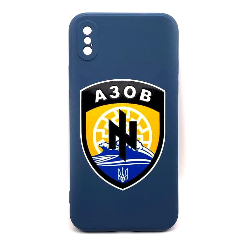 Накладка  WAVE Patriot Case для Iphone X/Xs (Azov)