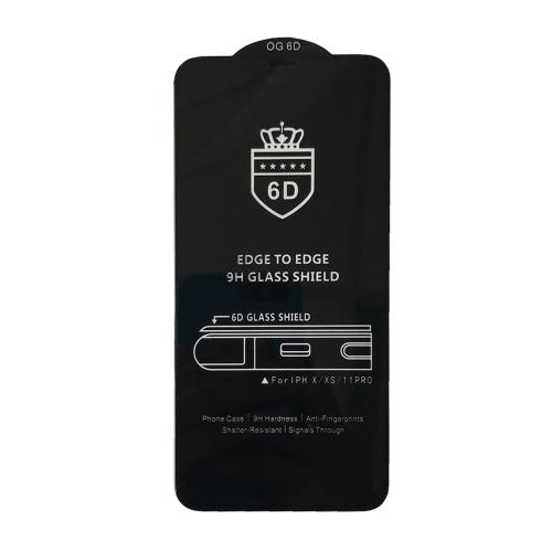 Захисне скло 6D OG Crown для IPhone X/Xs/11 Pro