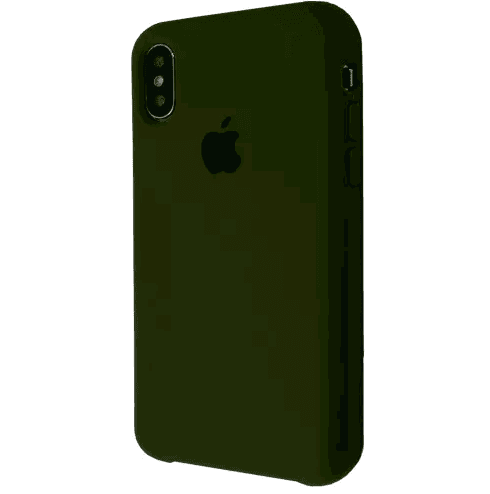 Silicone Case (AA) для iPhone  XS Max (Virid)