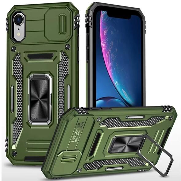 Накладка Camshield Army Ring для iPhone Xr Army Green