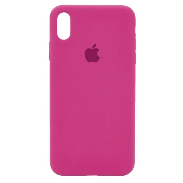 Silicone Case Full Protective (AA) для iPhone XR (Dragon Fruit)