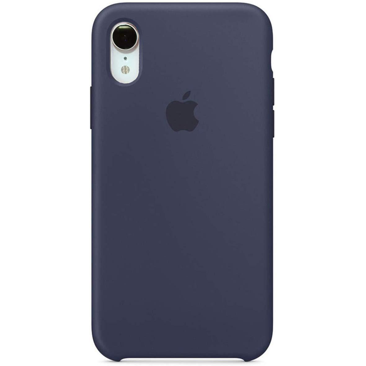 Silicone Case (AA) для iPhone XR (6.1") (Midnight Blue)