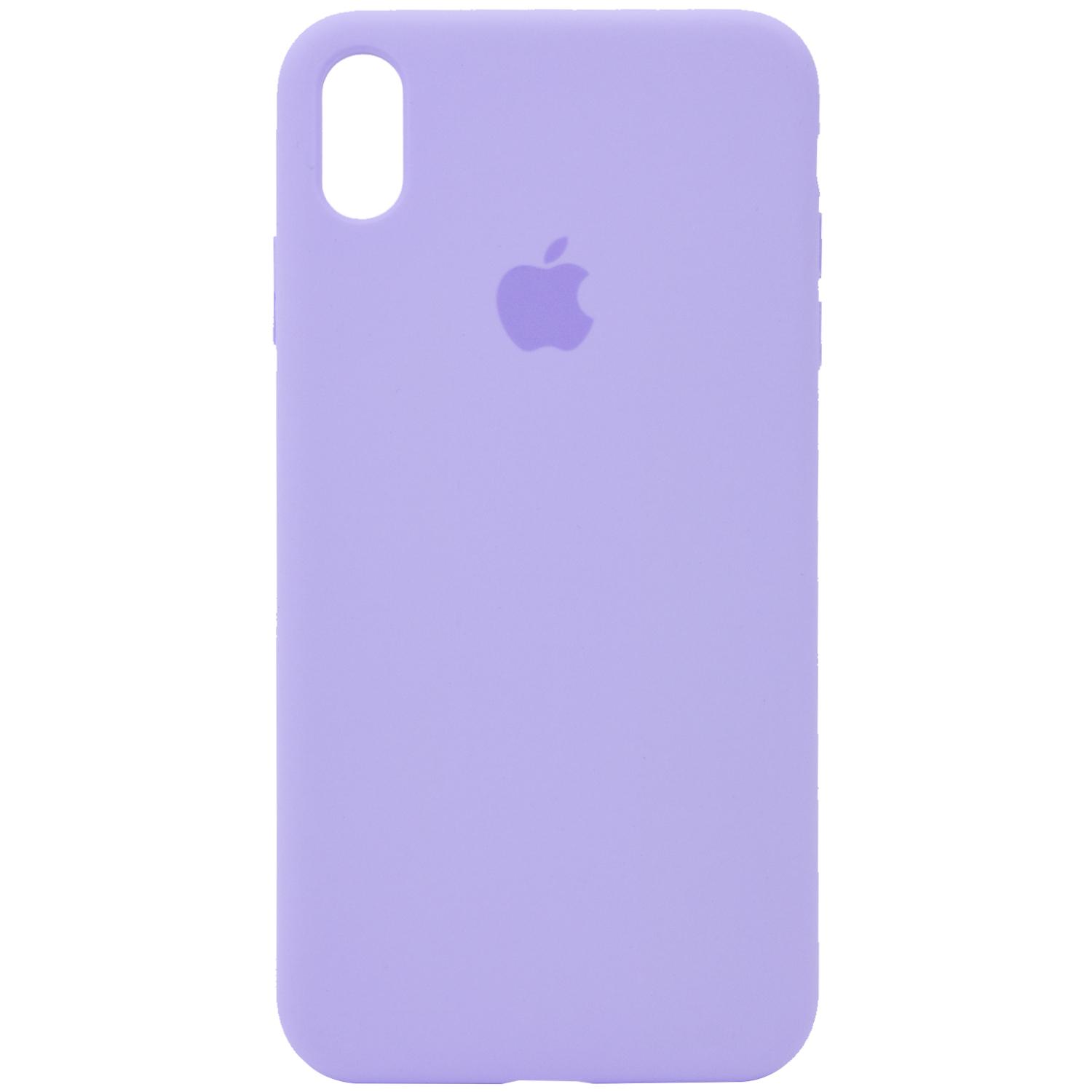 Silicone Case Full Protective (AA) для iPhone XR (Dasheen)