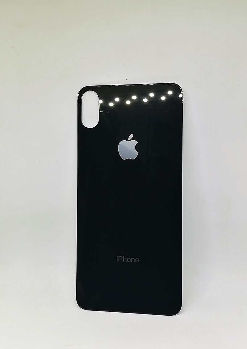 Захисне скло Back Glass iPhone Xs Max чорне