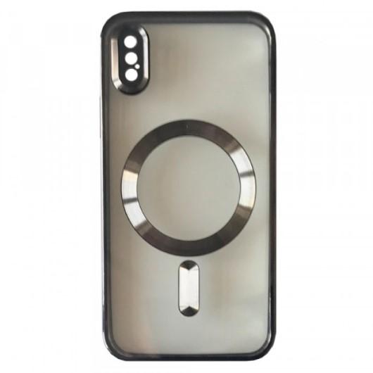 Накладка SHINING Camera MagSafe для iPhone X/Xs Black