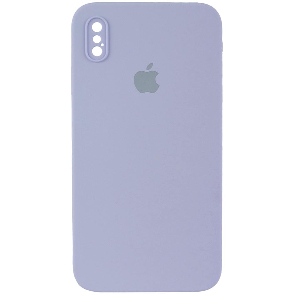 Silicone Case Square Full Camera Protective (AA) для iPhone XS Max (6.5") (Dasheen)