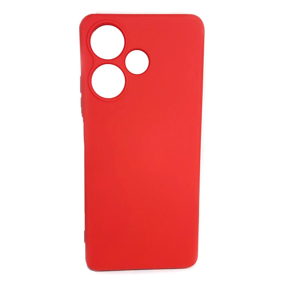 Silicone Cover Full Camera without Logo (A) для Infinix Hot 30 (Red)