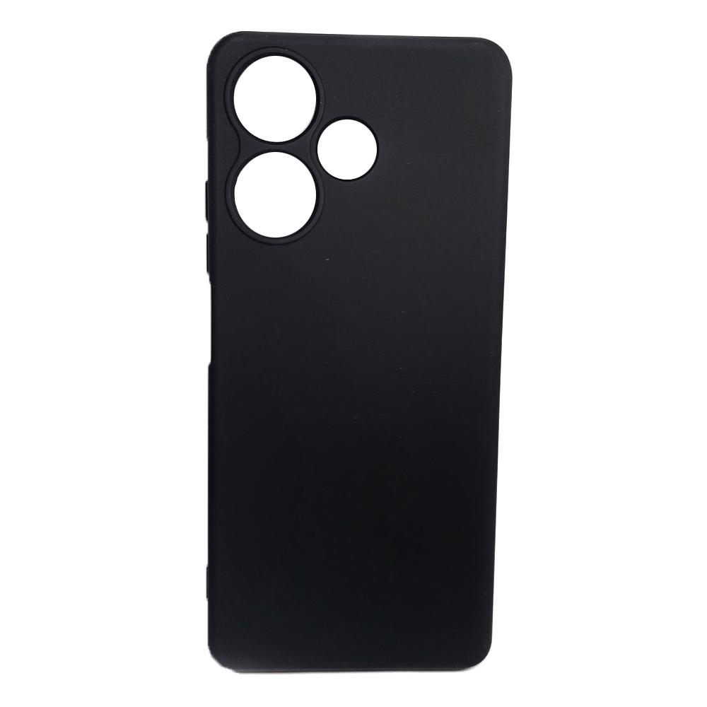 Silicone Cover Full Camera without Logo (A) для Infinix Hot 30 (Black)