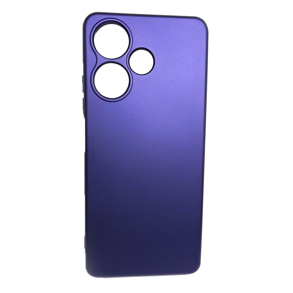 Silicone Cover Full Camera without Logo (A) для Infinix Hot 30 (Ultra purple)