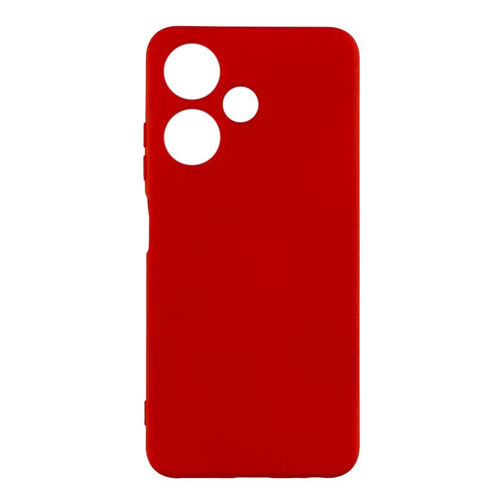 Чохол Silicone Full Camera для Infinix Hot 30i X669D червона