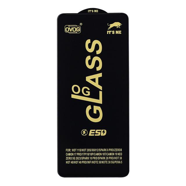 Захисне скло OG Glass для Infinix Hot 40 / Hot 30 / Hot 40 Pro / NOTE 13 /  HOT 11S / HOT 20S / TECNO CAMON 17 Pro/ 17P / 18P / SPARK 10 PRO / SPARK 20 PRO