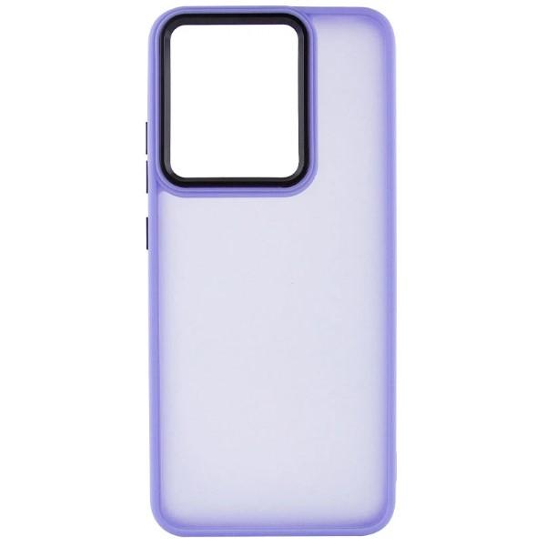 Накладка TPU+PC Lyon Frosted для Infinix Smart 9 4G / Hot 50i Purple)