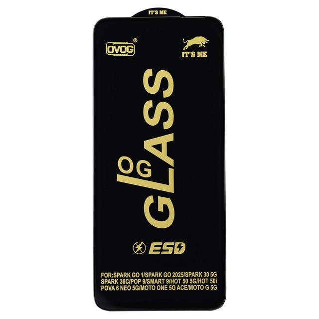 Захисне скло OG Glass для Infinix Hot 50i / Smart 9 / Spark GO 1 / Spark GO 2025 / Spark 30C / HOT 50 5G/ Pova 6 Neo / Moto One 5G ACE / G 5G