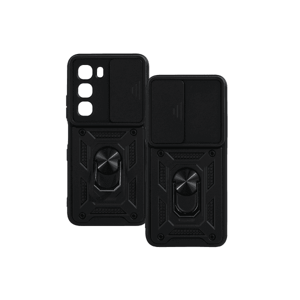 Накладка Camshield Serge Ring для INFINIX Hot 60i /Hot 60 5G  (Black)